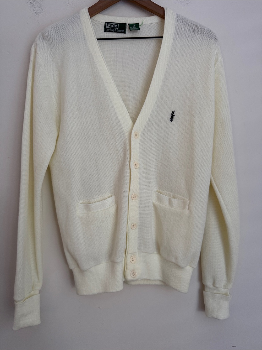 Polo Ralph Lauren vintage cardigan wool blend M